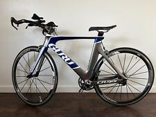 Triathlon Bike 58cm, carbon fiber, Guru, Bike, Ultegra, Look Keo clipless pedals