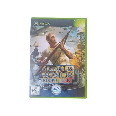 XBOX GAME MEDAL OF HONOR RISING SUN PAL INCLUDES MANUAL - Image 1 of 4