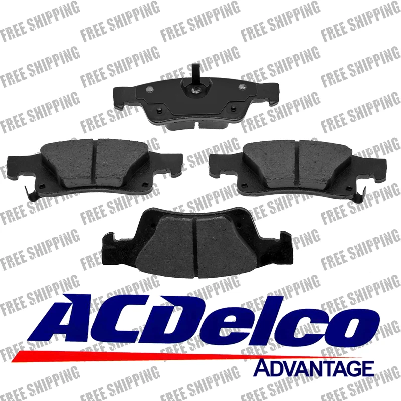 Pastilha de freio a disco - Cerâmica traseira ACDelco Advantage 14D1498C para Dodge Durango 11-17 - Imagem 1 de 1