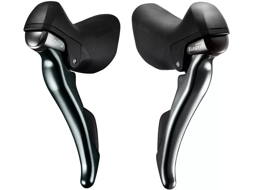 Pair Shimano Tiagra ST- 4700 10 Speed STI Levers Road Bike Brake & Gear Shifters - Image 1 of 1