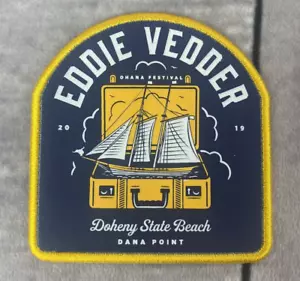 Pearl Jam Eddie Vedder Patch Ohana 2019 RARE (PJ1) - Picture 1 of 4