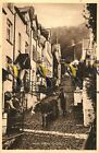High Street, Clovelly, Devon, Rare Photogravure Postcard, 1910/20s