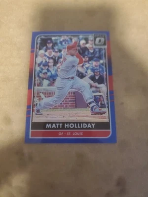 Panini Donruss Optic Matt Holliday #153 2016 Blue Prizm/¡149 Cardinals!!! Foto 1 de 2