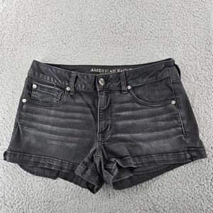 American Eagle Shorts Womens 12 Denim Shortie Super Stretch Casual - Picture 1 of 21