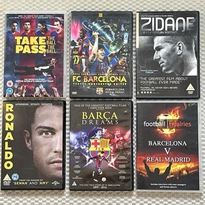 Real Madrid Fc Barcelona Fc DVD’s Bundle Sports Football La Liga - Imagen 1 de 13