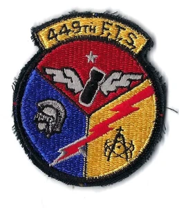 PATCH USAF 449TH FLYING TRAINING SQ FTS MATHER AFB JT45 - Bild 1 von 1
