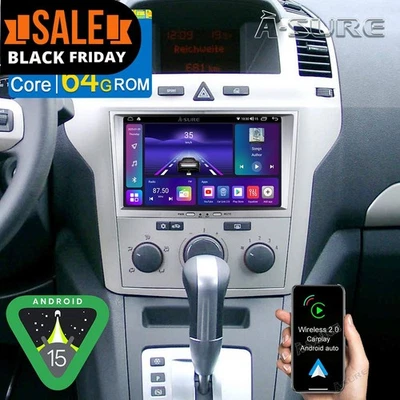 8 Core für OPEL Android 15 NAVI BT Radio Corsa C D Astra H Vectra Vivaro Tigra - Bild 1 von 4