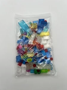 Lego 2,2 Unzen verschiedene transparente Steine - Bild 1 von 2