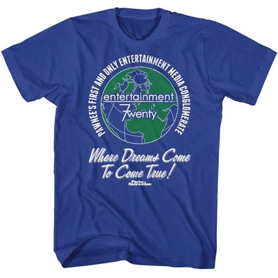 Parks And Recreation Dreams Come 2 Come True Royal TV Shirt - image 1 of 3