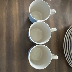 Vintage modernes Schloss handbemaltes Steinzeug, Made in Japan - Bild 1 von 4