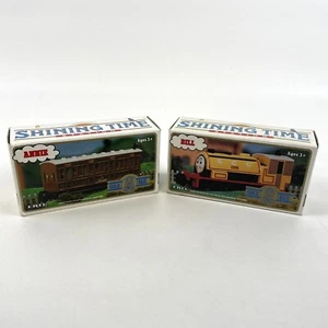 🔥NEW ERTL Bandai Diecast Thomas & Friends Gold Rail ANNIE & BILL Shining Time🔥 - Picture 1 of 6