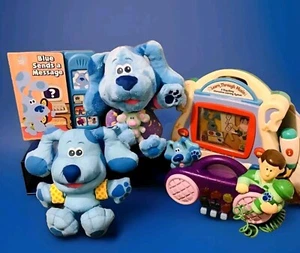 Lotto 5pz Radio Giocattolo Libro Interattivo Misto Viacom Nickelodeon Blues Indizi Vintage - Foto 1 di 3