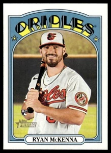 Ryan McKenna 2021 Topps Heritage G8 Rookie #525 Baltimore Orioles - Picture 1 of 2