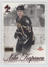 2001-02 Pacific Private Stock Premiere Date /100 Niko Kapanen #119 Rookie RC
