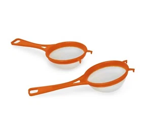2pcs 7cm Nylon Mesh Strainer Sieve- Flour Sifter, Cinnamon/Sugar Powder Spreader - Picture 1 of 4
