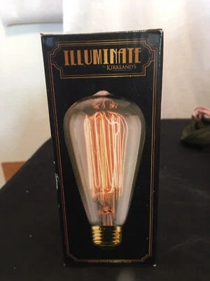 Illuminate Vintage Style Filament Bulb ST64 40W NIB - Image 1 of 4