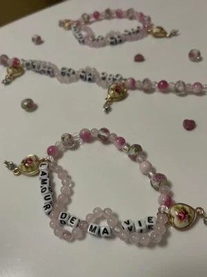 Pulsera amistad billie eilish cuentas HMHAS tour “lamour de ma vie” Foto 1 de 3