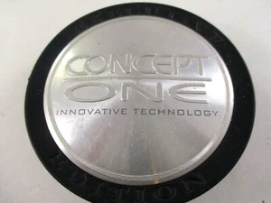 CONCEPT ONE SILVER CUSTOM WHEEL CENTER CAP* #3744 (FOR 1 CAP) - Picture 1 of 8