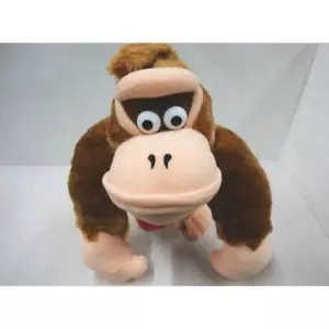 Rara bambola peluche vintage Donkey Kong 1999 TAKARA 12" 31 cm gioco Nintendo giappone - Foto 1 di 5