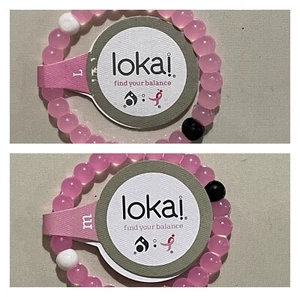 Lokai Bracelets - Pink - Large & Medium Size - Picture 1 of 5