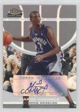 2005-06 Topps Finest Refractor /229 Hakim Warrick #137 Rookie Auto RC
