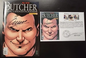 The Boys Butcher, Baker, Candlestickmaker (2011) #1 SIGNED Garth Ennis Notarized - Picture 1 of 9
