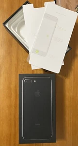 Apple iPhone 7 Empty Original Retail Box 128GB Jet Black (Box Only) - Picture 1 of 1