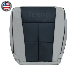 2010, 2011, 2012 Lincoln Navigator Driver Bottom Leather Seat Cover Gray/Black - Bild 1 von 6