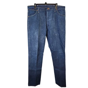 Vaqueros de mezclilla Wrangler para hombre 40x36 pierna recta 13 MWZ Y2K vaquero occidental vintage - Imagen 1 de 8