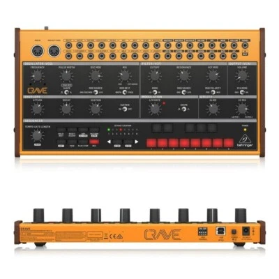 Behringer Crave Semi-Modular Analog Synthesizer 32-Step Sequencer Genuine - Image 1 of 4