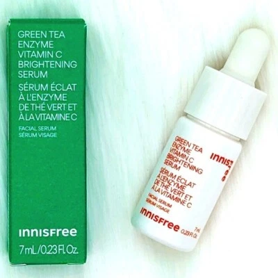 Suero iluminador de vitamina C enzima té verde INNISFREE - 7 ml de viaje - NUEVO Foto 1 de 2