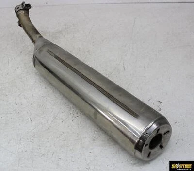 14-16 YAMAHA FJR1300ES FJR1300 RIGHT EXHAUST PIPE MUFFLER SLIP ON CAN SILENCER - Image 1 of 4