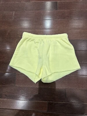 Pantalones Cortos Junior Katie J NYC JUNIOR Dylan Limoncello Nuevos con Etiquetas, Talla S (Funciona Pequeño) Foto 1 de 4