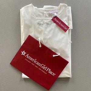 American Girl Elizabeth nightgown white flower embroidered kid size Medium - Picture 1 of 12
