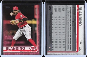 Topps Serie 2 2019 Día de la Madre Pink Parallel #374 Alex Blandino Reds/50 - Imagen 1 de 1