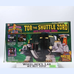 Tor the Shuttle Zord Mighty Morphin Power Rangers 1994 Bandai Figure NEW MIB - Picture 1 of 9