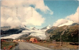 AK-Alaska, Worthington Glacier On Richardson Highway, Vintage Postcard Posted - Picture 1 of 2