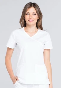Cherokee Workwear Professionals Women's V-Neck Scrub Top - WW655 - Picture 1 of 4