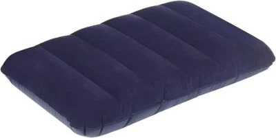 Inflatable Pillows Blow Up Travel Cushions Neck Rest Support Camping Flight - Image 1 of 4