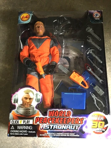 WORLD PEACEKEEPERS ASTRONAUT FULLY POSEABLE ACTION FIGURE & XTRA ACCESSORIES 1:6 Cover
