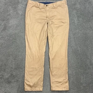 Johnston Murphy Chino Hose Herren 38x32 Khaki Slim Fit Pima Baumwolle Freizeit Büro - Bild 1 von 12