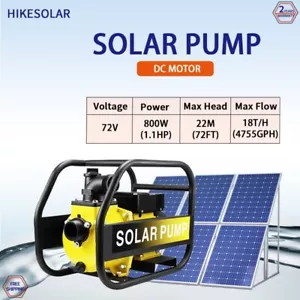 Pompa Acqua Superficie Solare MPPT Regolatore Autoprimo Motore DC Attrezzatura Portatile - Foto 1 di 2