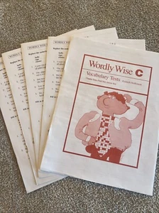 Worldly wise c Vocabulary test - Picture 1 of 1