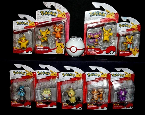 Pokémon Battle Ready Battle Figures, Packs & Sets 9+ Options NIB - Jazwares Cover