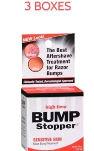 *3 PACK* HIGH TIME BUMP STOPPER SENSITIVE SKIN RAZOR BUMP TREATMENT 0.50oz *READ - Picture 1 of 1