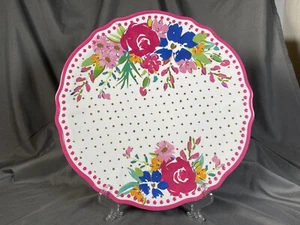 The Pioneer Woman Cheery Blooms 14" Melamine Serving Platter - Picture 1 of 3
