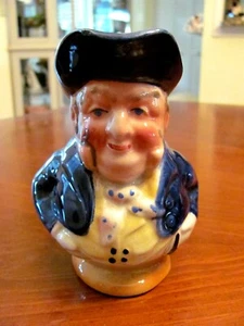 VINTAGE 'J.BULL' ENGLISH POTTERY CHARACTER TOBY MUG JUG PITCHER CREAMER EXC - Picture 1 of 7