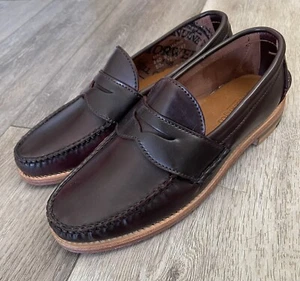 $698 New Unworn Rancourt & Co Shell Cordovan Pinch Penny Loafer Dress Shoes 8.5D - Picture 1 of 19