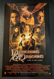 DUNGEONS & DRAGONS Movie/Film Release Art ~ Vintage Comic Page PRINT AD 2000 - Picture 1 of 1