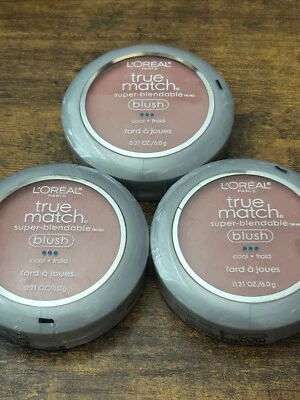 L'oreal Paris True Match Super-blendable Blush C3-4 Tender Rose 3 Pack - Image 1 of 3